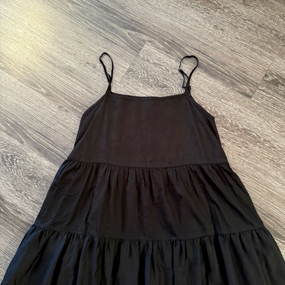 Enza Costa Cotton Tiered Dress - Picture 2 of 5